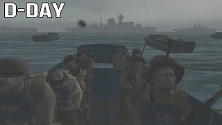 Medal of Honor Frontline - D-Day Mission Gameplay