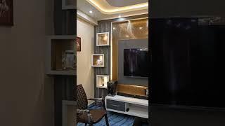 BORN2BUILD (INTERIORS & EXTERIORS)/ INTERIOR WORK / TV UNIT AND FALSE CEILING/ DHANBAD / 8271100100