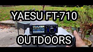 YAESU FT-710 Out Doors