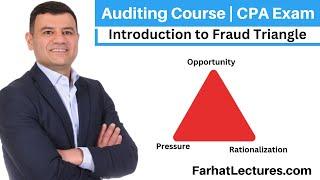 Fraud Triangle Explained With Examples | Auditing Course | CPA Exam