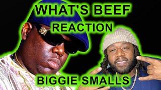 Tupac fan reacts to Notorious B.I.G. - What's Beef REACTION | Was this a message to 2pac?