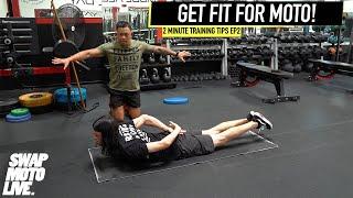 Keep Your Core Strong For Moto | Icon Fitness 2 Minute MX Training Tips