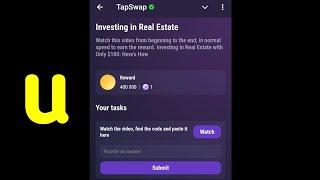 Investing in Real Estate | TapSwap Code | Investing in Real Estate with Only $100: Here's How