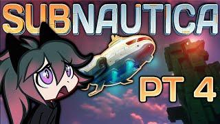 The Aliens Stole My Ride! Finally Finding An Island In Subnautica! | Blind Subnautica - Part 4