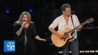 Stevie Nicks and Lindsey Buckingham Sing "Landslide" Live | American Express