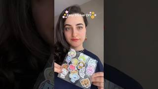 cute sticker tutorial  #shorts