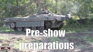 Arsenalen Tanks Preparing For Action Show - S-Tank And Centurion - Arsenalen 2018