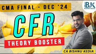 CMA Final | Corporate Financial Reporting (CFR) | Theory Booster | CA Bishnu Kedia