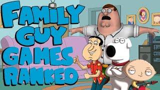 Ranking Every Family Guy Game WORST TO BEST