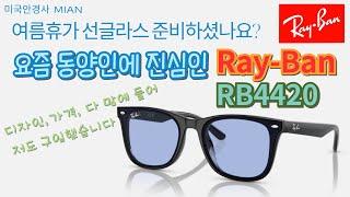 RayBan, RB4420 레이벤 선글라스 가격,특징,