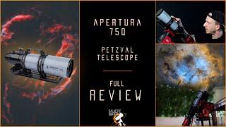 Apertura 75Q Review - A Small and Easy to Use Petzval Telescope