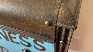 How to creat an authentic rusty patina on furniture