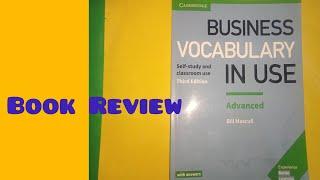 Business English Vocabulary In Use Advanced Cambridge || Book Review