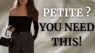 7 PETITE STYLE SECRETS That’ll Change Your Life | How to Dress Petite