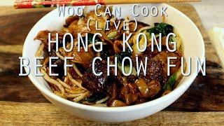 Woo Can Cook (live) | Crispy Beef Chow Fun, AMA! pt.1