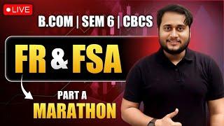 Financial Reporting & Financial Statement Analysis | Sem 6 | Bcom | Marathon | Part A