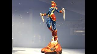 Swarovski X Marvel Collections, Crystal Figurines in Swarovski Crystal World Wattens Tyrol Austria