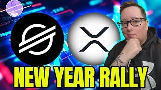 Ripple XRP and Stellar XLM Surge in New Year Altcoin Rally