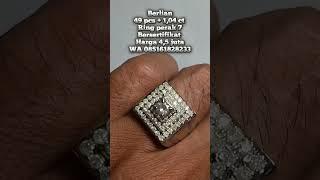 Batu mulia Berlian Eropa layak dikoleksi #Berlian #diamond #batupermata #cincin #perhiasan