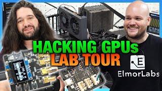 Hacking GPUs with External Clock Generation: Elmor Labs Tour | GN Factory Tours S3E3