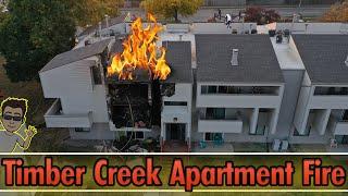 Timber Creek Apartment Fire 10/9/20 #TimberCreekApartments #TimberCreekOmaha #TimberCreekFire