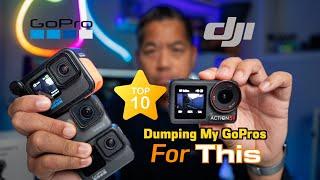 Top 10 // Why I'm Dumping All my GoPro Heros for the DJI Action 5 Pro