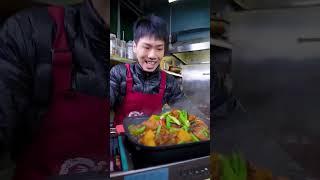 地道好吃的新疆大盘鸡，鸡肉鲜嫩，土豆软烂#food #学做菜 #大盘鸡#shorts