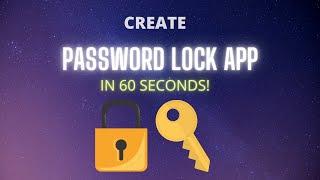 Create Password Lock Mobile App || MIT App Inventor || By Krishna Raghavendran