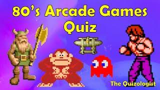 Name the 1980s Arcade Games quiz