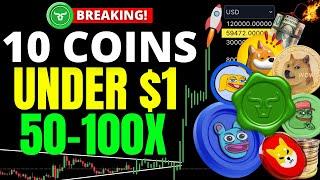 Top 10 Meme Coins To Make Millions In 2025 (How To Find The Best Crypto To Buy Now Under $1)