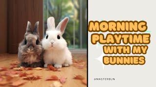 What my rabbits will do every morning?