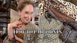 How to Pair Prints Like a Pro