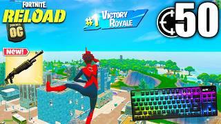 Apex Pro TKL ASMR  50 Kills Solo vs Squads  Satisfying Keyboard OG Fortnite Reload 540 FPS 4K