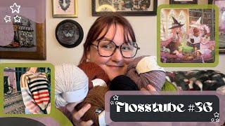 Flosstube #36: Birthday Stitching and Knitting Plans!