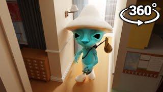 360° Smurf Cat Breaks into Your House!