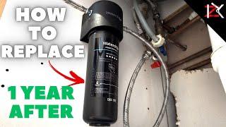 How To Replace Waterdrop Under sink Filter Cartridge - Ph Test + TDS Test Inside Watedrop Filter