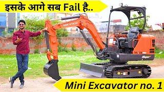 Tata Hitachi New Mini Excavator TMX 20 Neo-Super+ Full Review in Hindi | Best Mini Excavator?