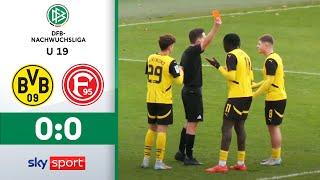 Harter Fight und 3 Rote Karten! | Borussia Dortmund - Fortuna Düsseldorf | U19-DFB-NACHWUCHSLIGA