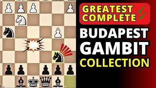  Powerful Collection of the Budapest Gambit and Traps