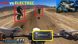 How many gas bikes can I pass on my electric dirtbike?