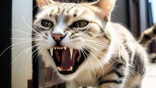 Angry Cat Sound Effect | Crazy Cat Sounds | Angry And Hungry Cat Meowing Sounds |