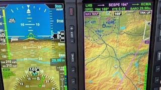 Review Aspen avionics Pro Max 2000 Beechcraft Baron