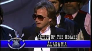 Alabama wins Artist of the Decade - ACM Awards 1989