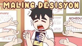 MALING DESISYON MOMENTS | Pinoy Animation