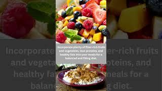 Fill Up and Feel Satisfied - The Power of Nutrient-Dense Foods for a Balanced Diet