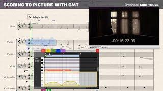 Scoring to picture with Sibelius and Graphical MIDI Tools