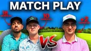 Scratch Golfer vs. 2 Weekend Warriors! Epic Best-Friends Golf Battle