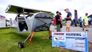 Aero-TV: Sonex Displays Two-Seat Aerobatic Prototype