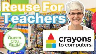 Crayons to Computers Tour || Supporting teachers & leveling the playing field || Queen City Gems