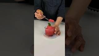 WATERMELON SORBET  cool and tasty ! #asmr #shorts #recipe